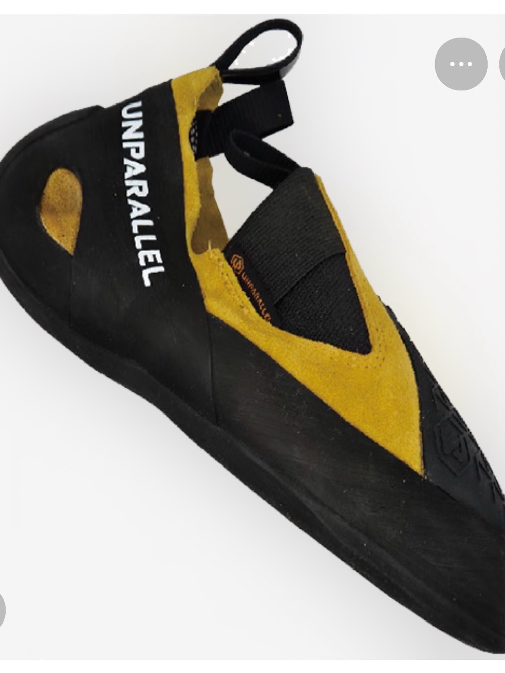Unisex Unparallel Climbing Shoe Yellow and Black Climbing Shoe